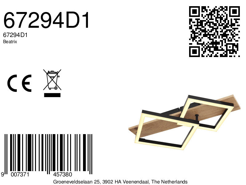 zwart-bruine-geometrische-plafondlamp-metaal-mdf-globo-beatrix-variant-image8a