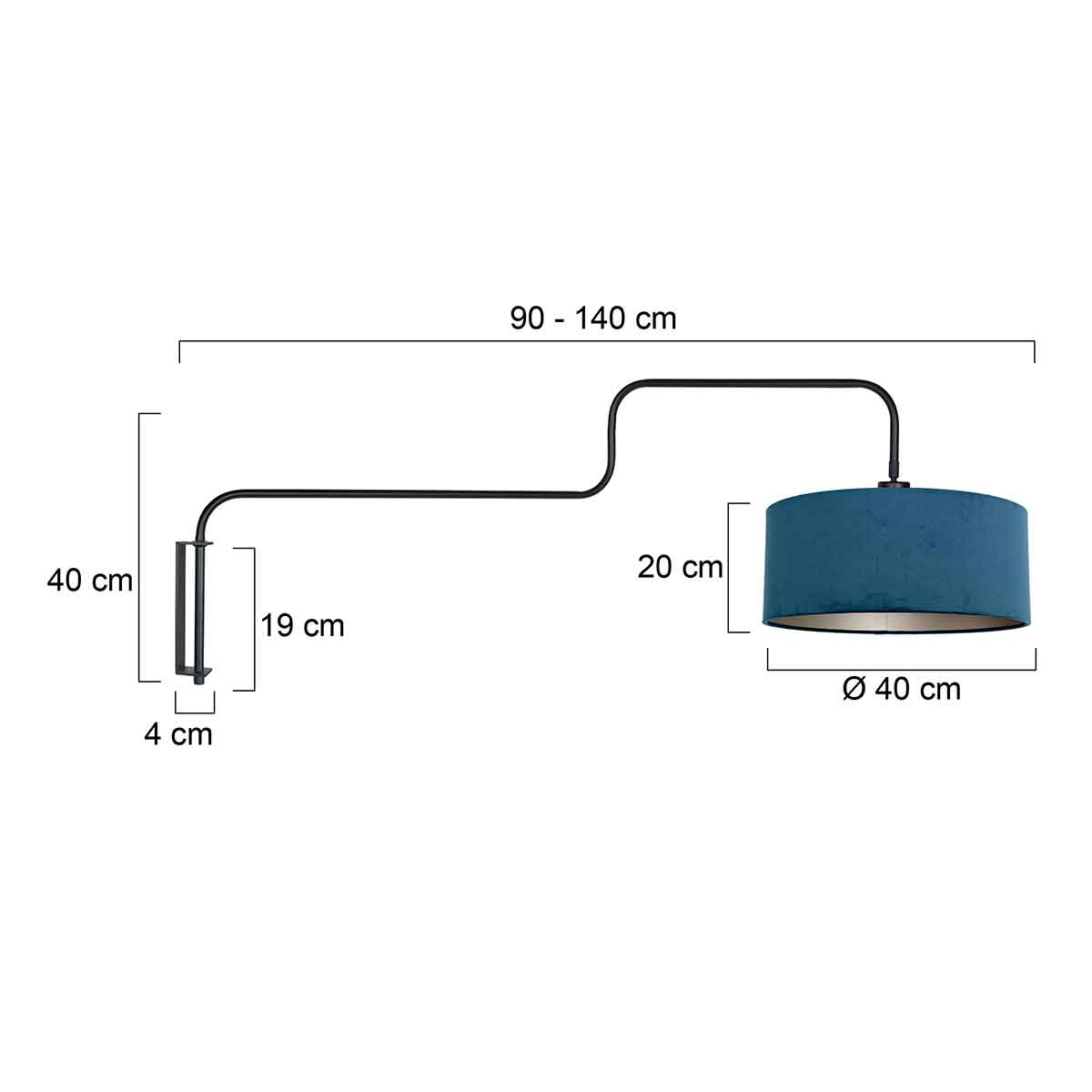metalen-trendy-blauwe-zwarte-wandlamp-steinhauer-bloeba-variant-image7