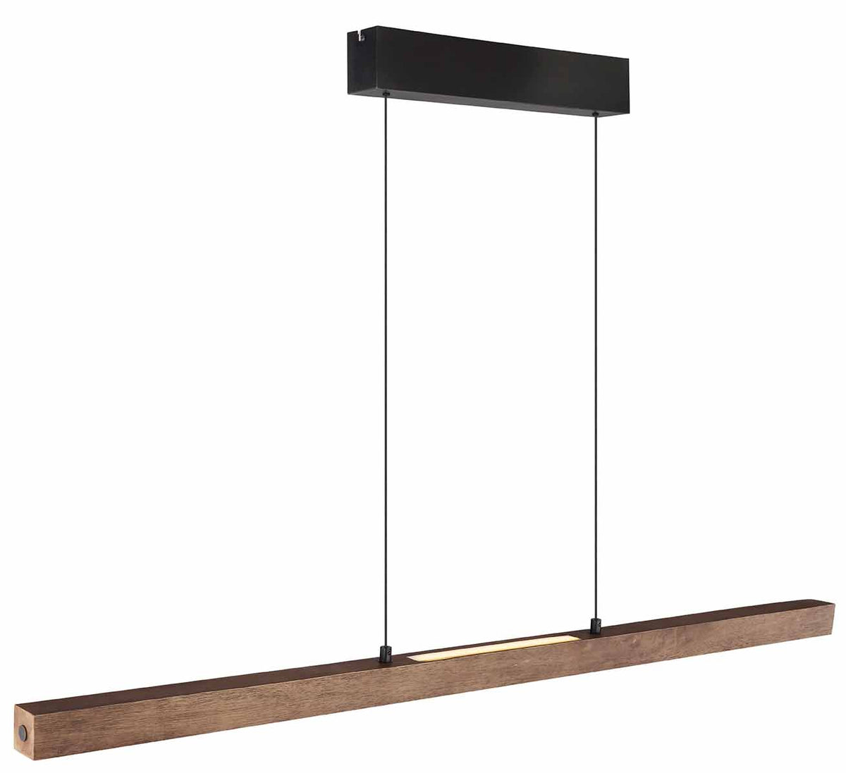 Globo Olivus pendellampe i naturel metal med LED – billede 3