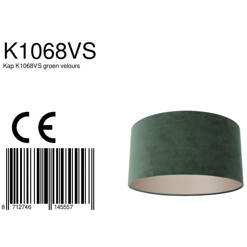 moderne-lampenkap-groen-velours-steinhauer-variant-image8a