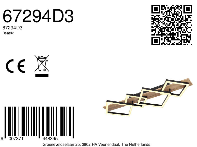 geometrische-plafondlamp-3-lichts-zwart-bruin-globo-beatrix-variant-image8a