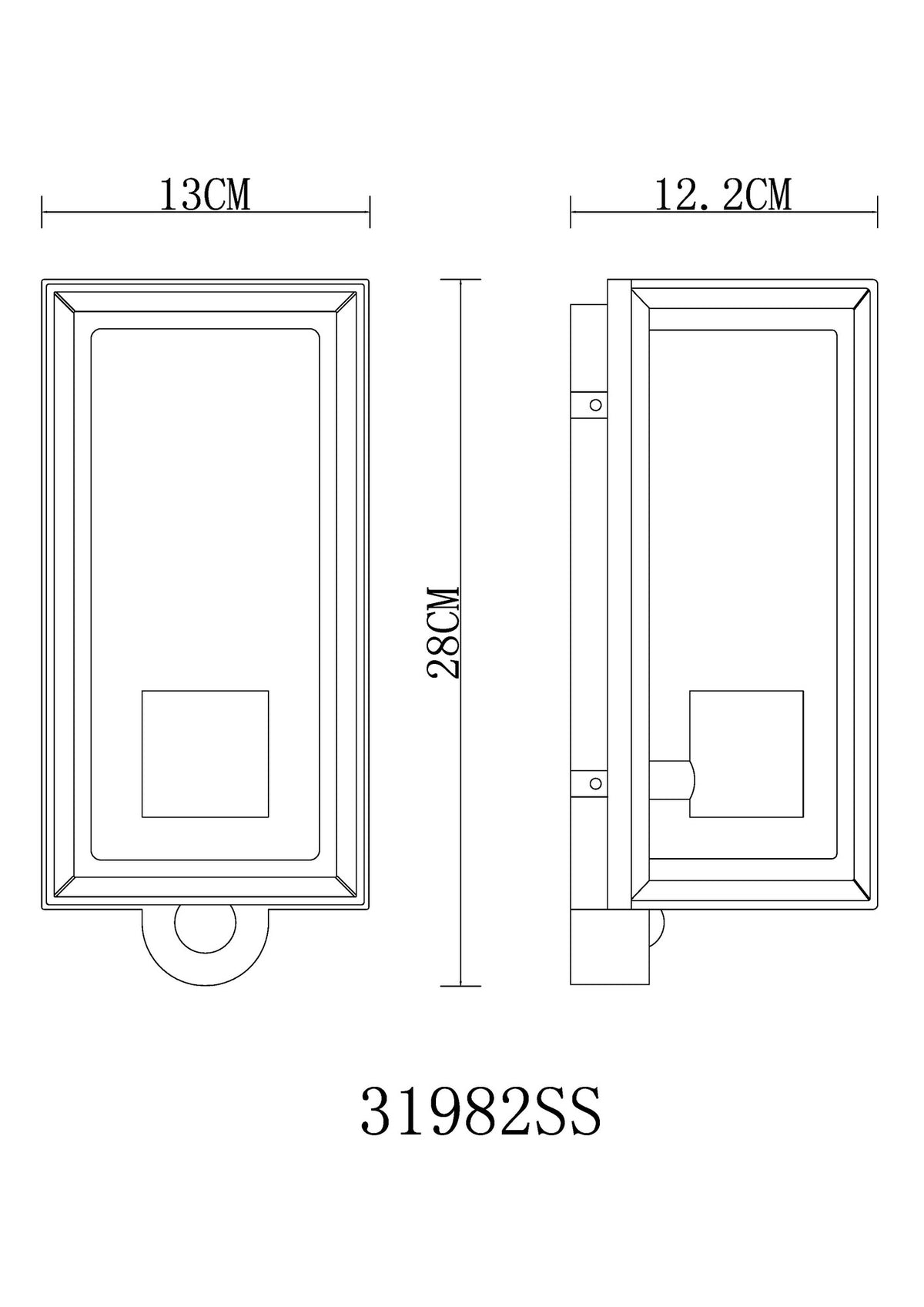 Lampada da esterno in alluminio nero affascinante – immagine 5