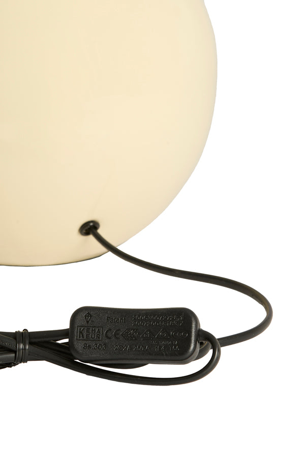 Affascinante base in metallo color crema Light & Living Benao – immagine 5