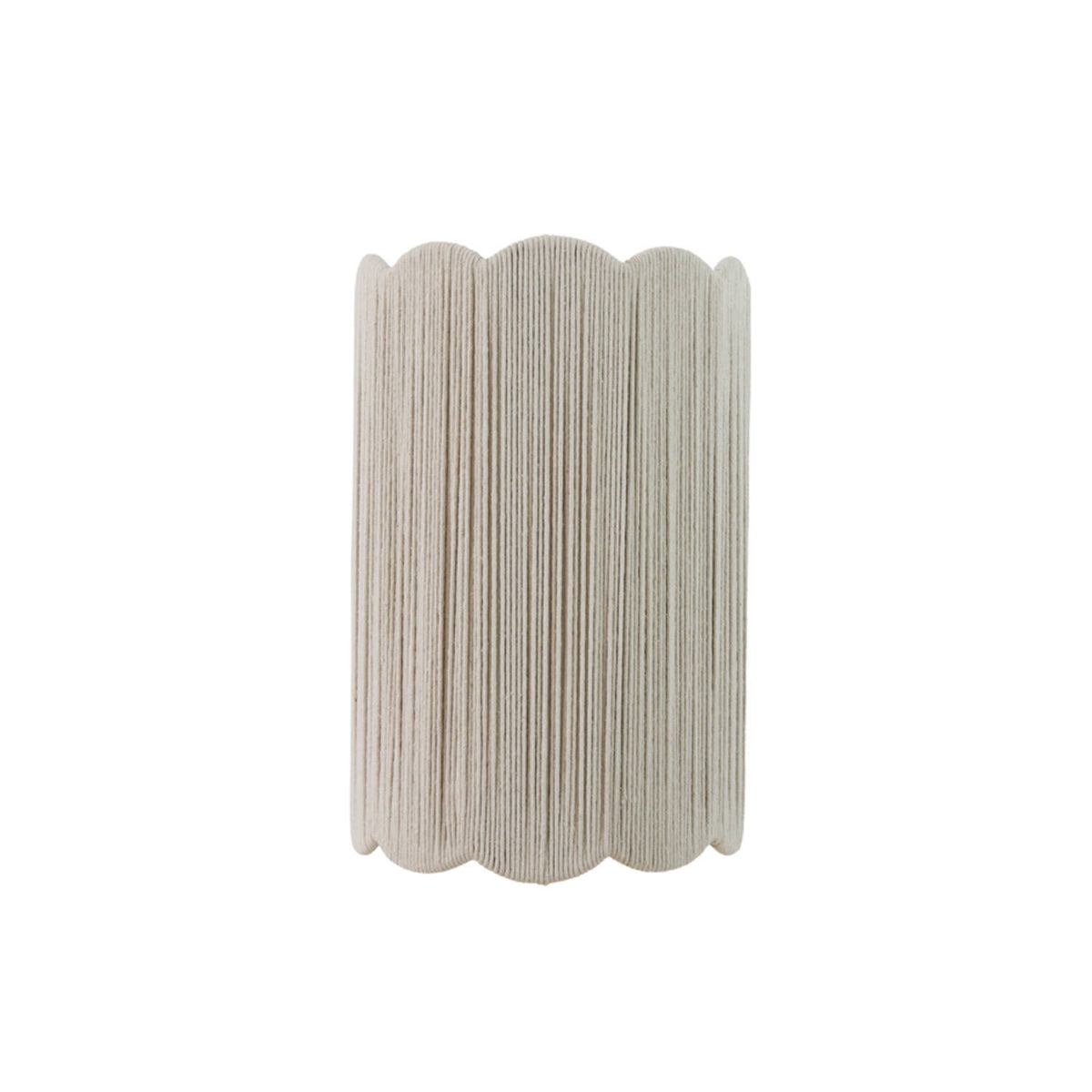 Lâmpada de parede de tecido creme elegante Light & Living Siva