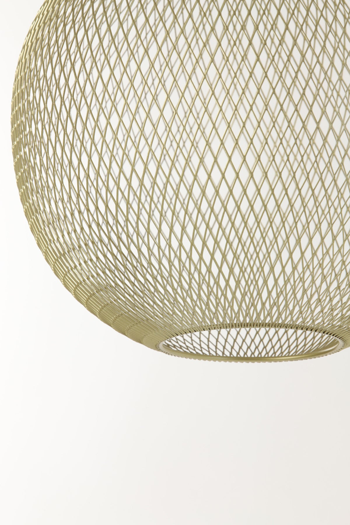 Lampada a sospensione dorata Moroc | Light & Living – disegno con le misure