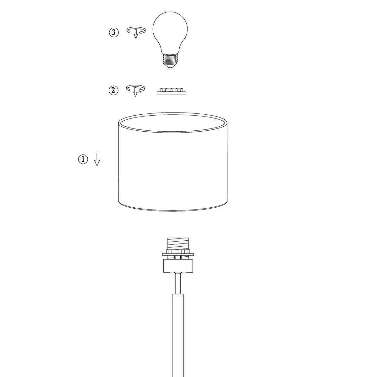 zwarte-rechte-tafellamp-met-licht-gele-kap-steinhauer-stang-variant-image9