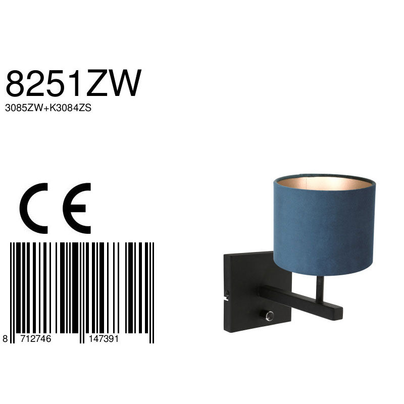 strakke-moderne-wandlamp-met-blauwe-kap-steinhauer-stang-variant-image8a