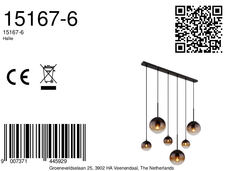 moderne-zwarte-metalen-hanglamp-globo-hallie-variant-image8a