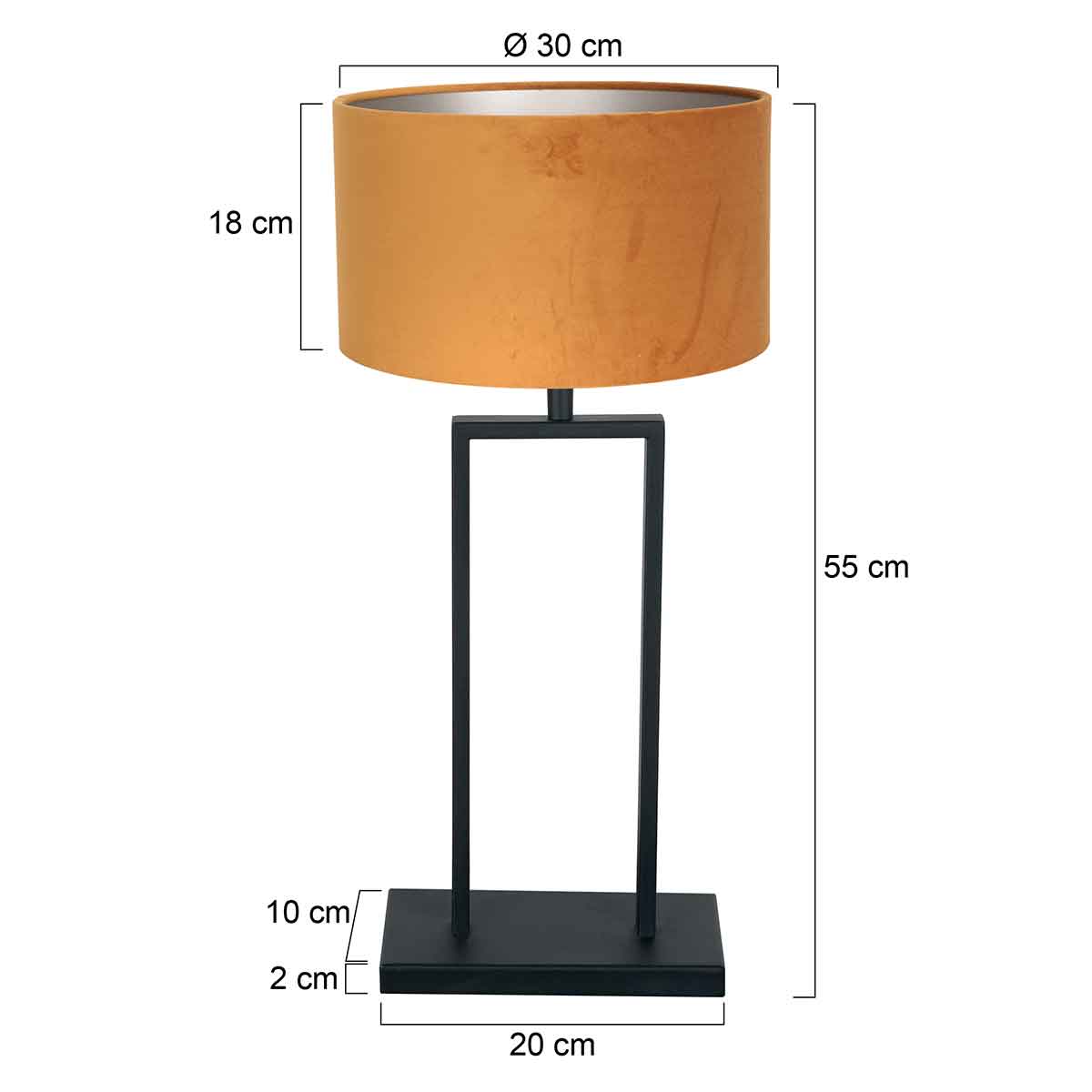 zwarte-tafellamp-met-oranje-lampenkap-steinhauer-stang-variant-image7