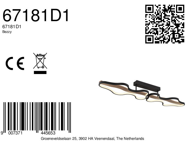 plafondlamp-dubbele-wolkvorm-zwart-houtlook-globo-bezzy-variant-image8a