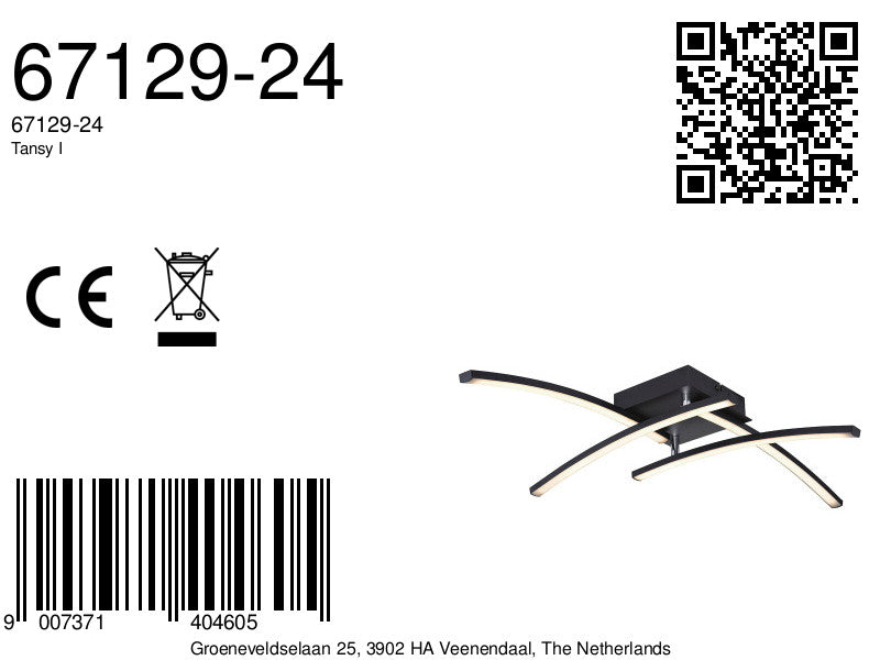 zwarte-design-plafondlamp-kruisconstructie-globo-tansy-i-variant-image8a