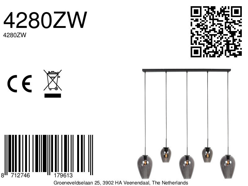 zwarte-5-lichts-hanglamp-met-gemixte-smoke-glazen-mexlite-haloswap-variant-image8a