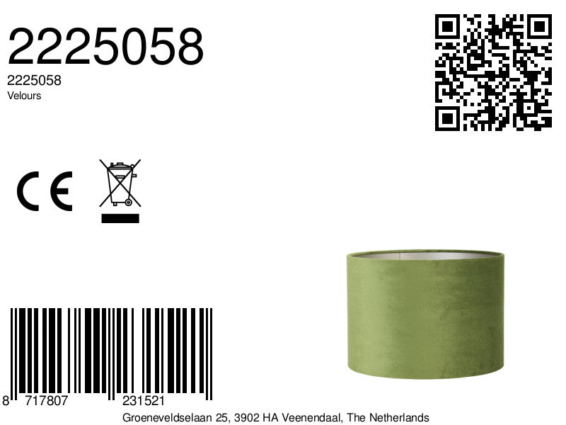cilindervormige-groene-stof-lampenkap-light-living-velours-variant-image8a