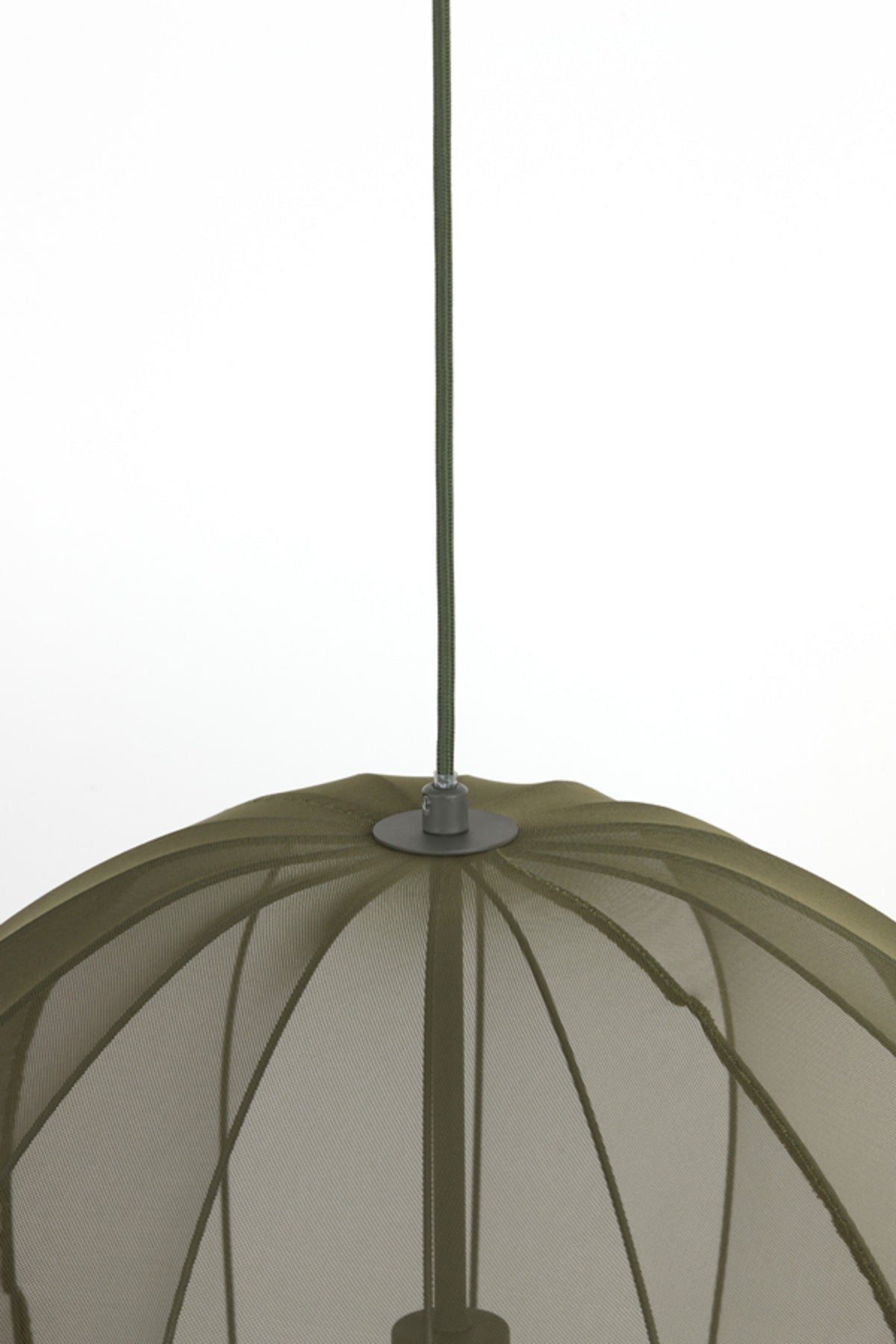 Green Japandi Pendant Lamp Plumeria Ø50 cm – dimension drawing