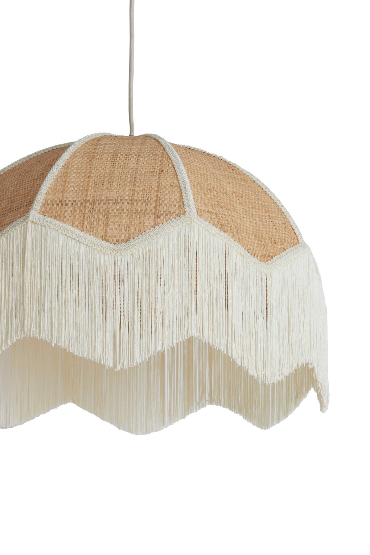 Light & Living Malacia pakabinamas šviestuvas, smėlio spalvos – matmenų brėžinys