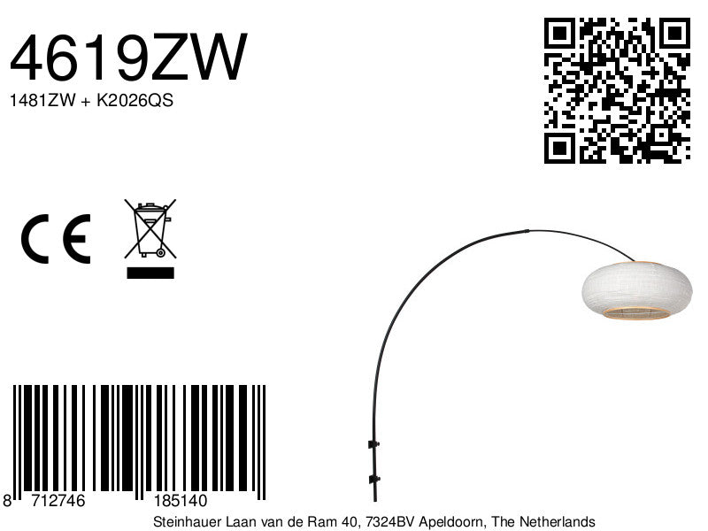 zwarte-boog-wandlamp-met-linnen-kap-o60-cm-steinhauer-silva-alba-variant-image8a