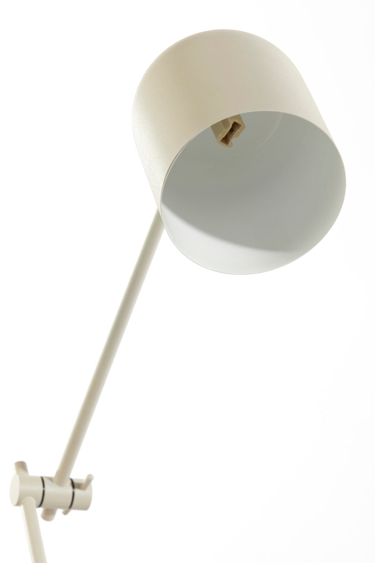 Kremowa lampa podłogowa Light & Living Rijeka – rysunek z wymiarami