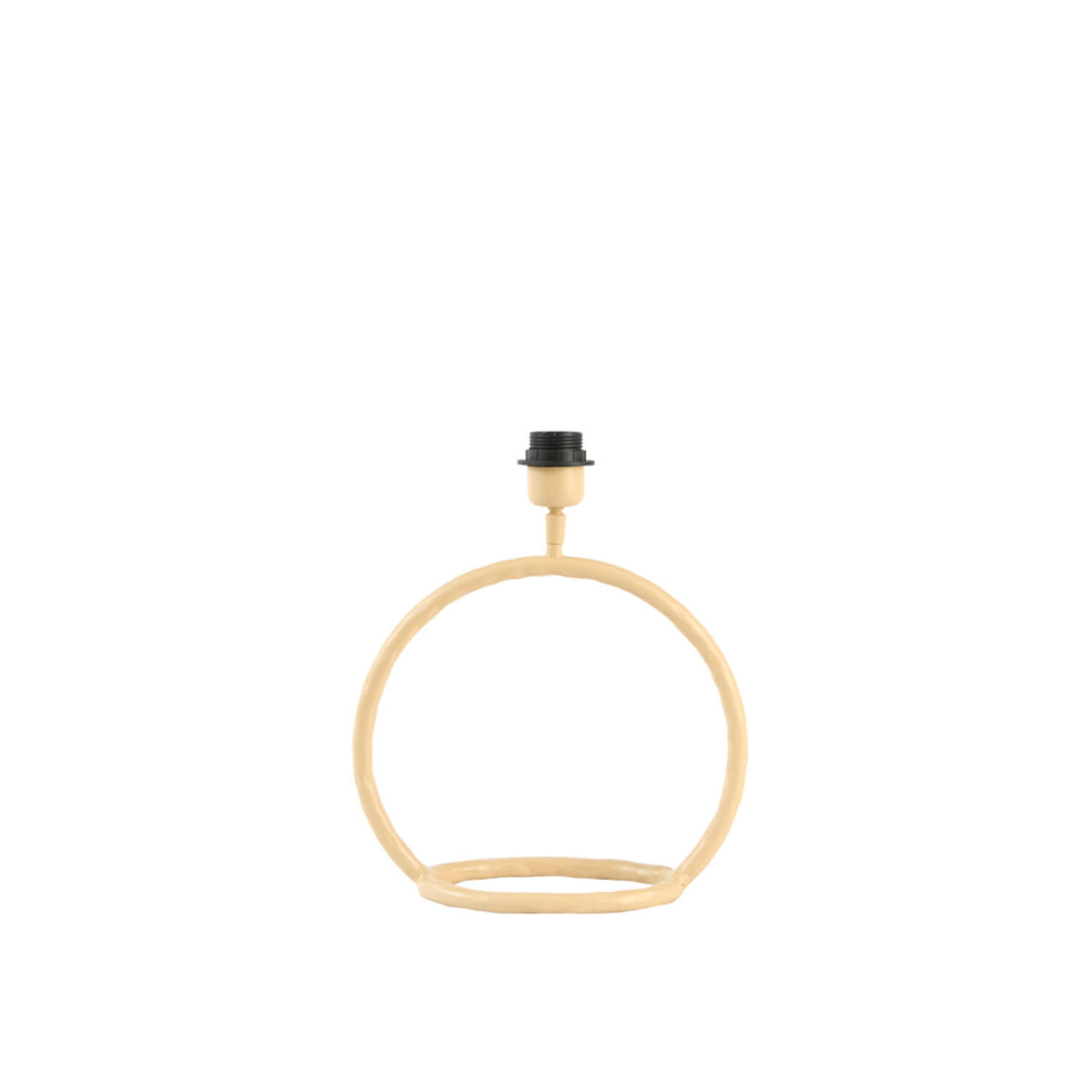 Piccolo piede lampada metallico color sabbia Light & Living Elioro