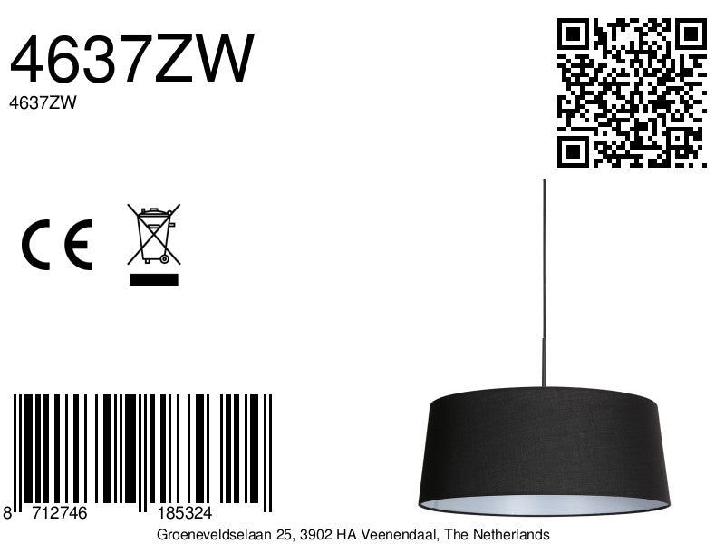 zwarte-pendel-met-zachte-creme-kap-steinhauer-sparkled-light-variant-image8a