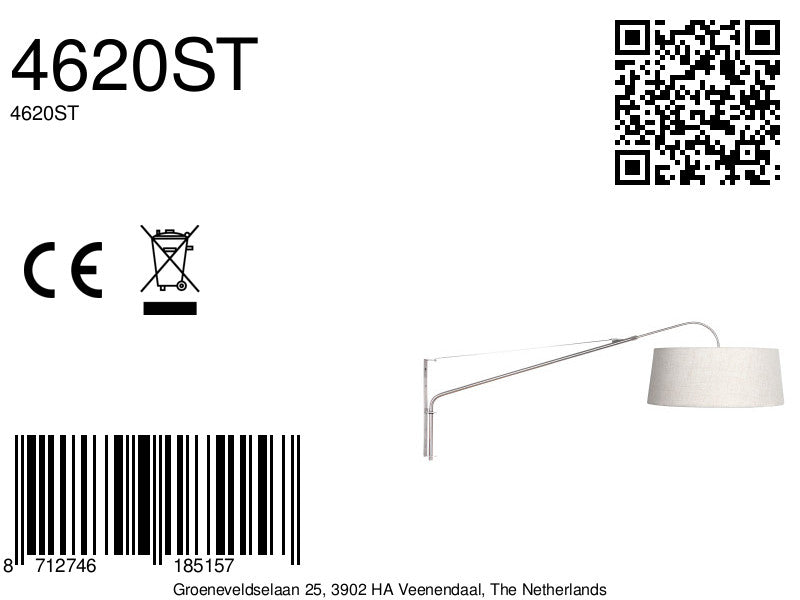 staalkleurige-wandlamp-met-verstelbare-arm-en-creme-kap-steinhauer-elegant-classy-variant-image8a