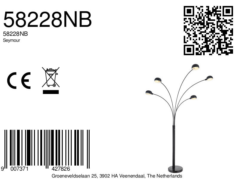 5-lichts-vloerlamp-zwart-koepelkappen-globo-seymour-variant-image8a