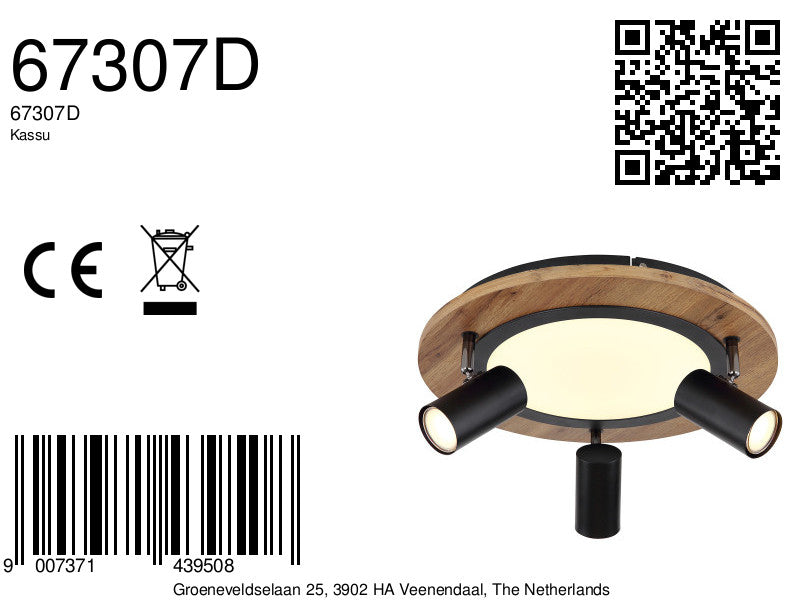 ronde-3-spot-plafondlamp-zwart-bruin-globo-kassu-variant-image8a