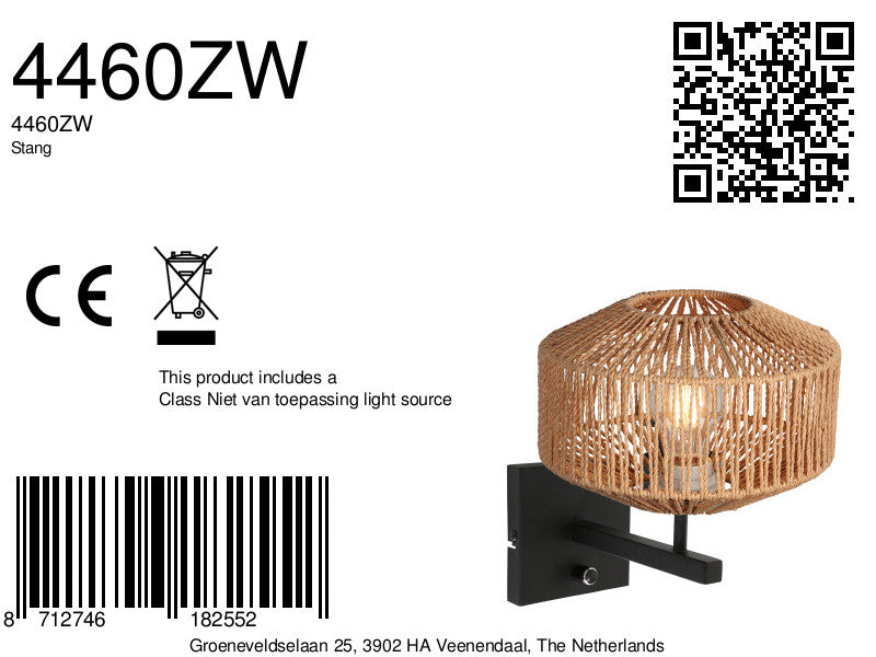 zwarte-wandlamp-met-fijn-gevlochten-touwkap-steinhauer-stang-variant-image8a