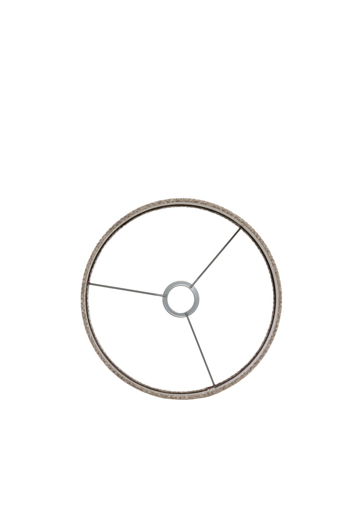 Paralume cilindrico marrone Brandy | Light & Living – disegno con le misure