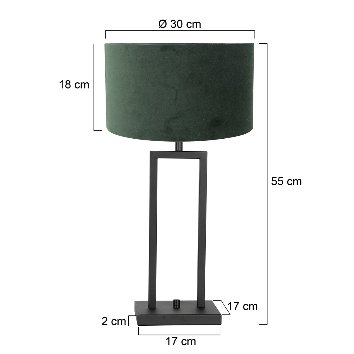 groene-tafellamp-met-zwarte-voet-steinhauer-stang-variant-image7