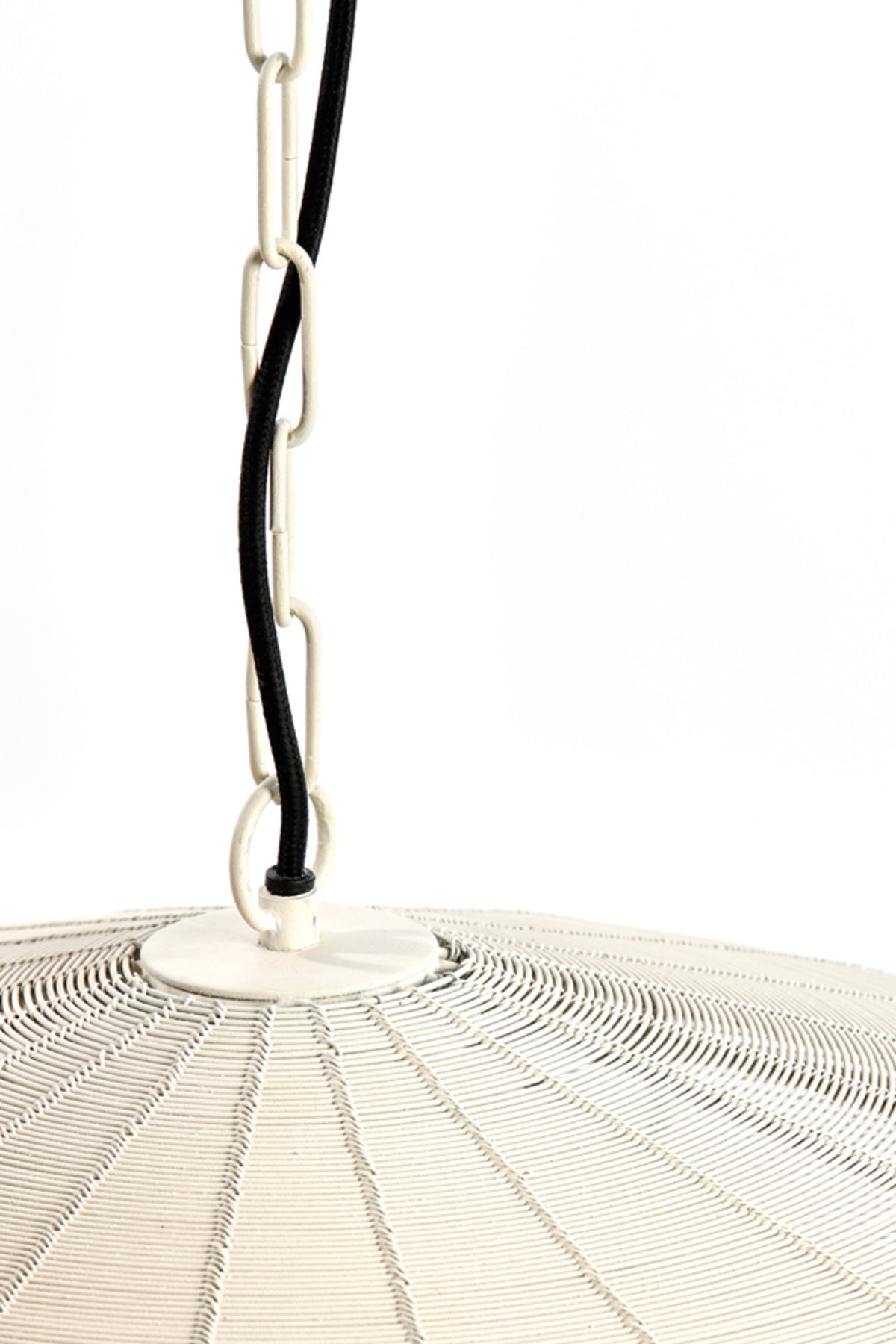 Beżowa lampa wisząca Light & Living Bahoto – rysunek z wymiarami