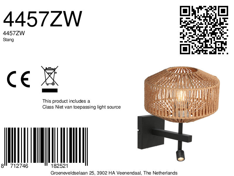 zwarte-wandlamp-met-touwkap-en-leeslicht-steinhauer-stang-variant-image8a