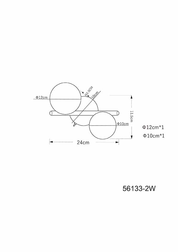 ronde-wandlamp-zwart-2-rookglasbol-globo-riha-variant-image3