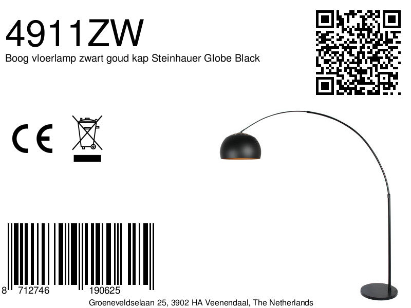 boog-vloerlamp-zwart-goud-kap-steinhauer-globe-black-variant-image8a