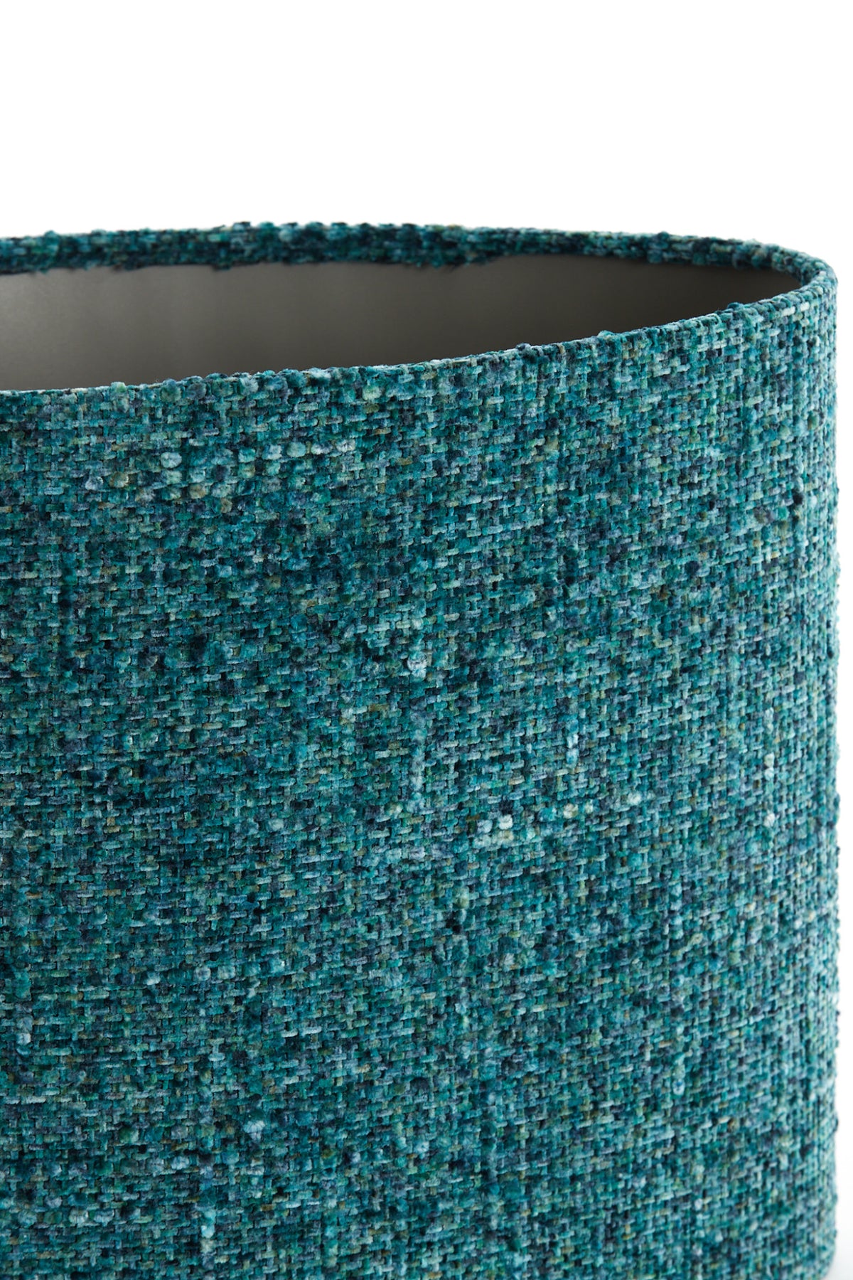 Paralume ovale in tessuto blu Light & Living Osire – disegno con le misure