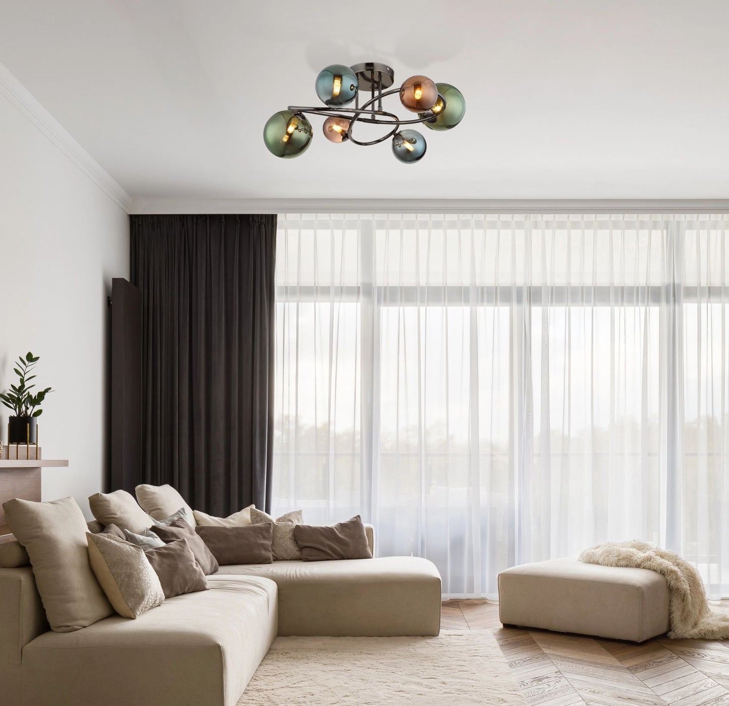 elegante-grijze-plafondlamp-met-sfeervolle-lenzen-riha-variant-image2