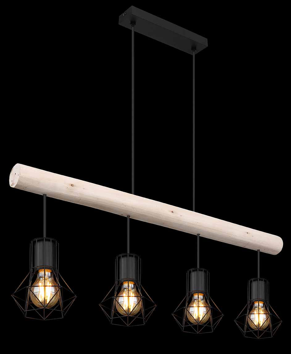 4-diamantkap-hanglamp-zwart-metaal-hout-globo-priska-variant-image3