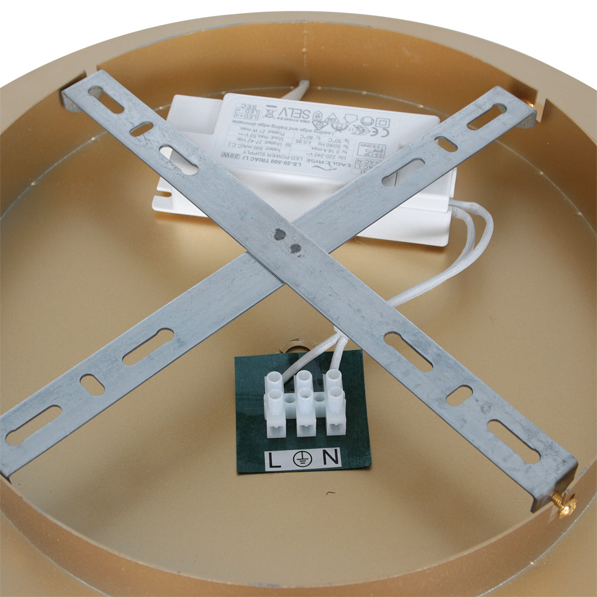 ronde-gouden-plafonniere-metaal-glas-steinhauer-ringlux-variant-image12