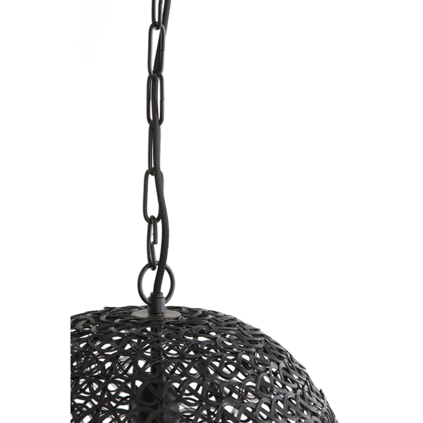 rustieke-zwarte-hanglamp-geweven-light-living-finou-variant-image1