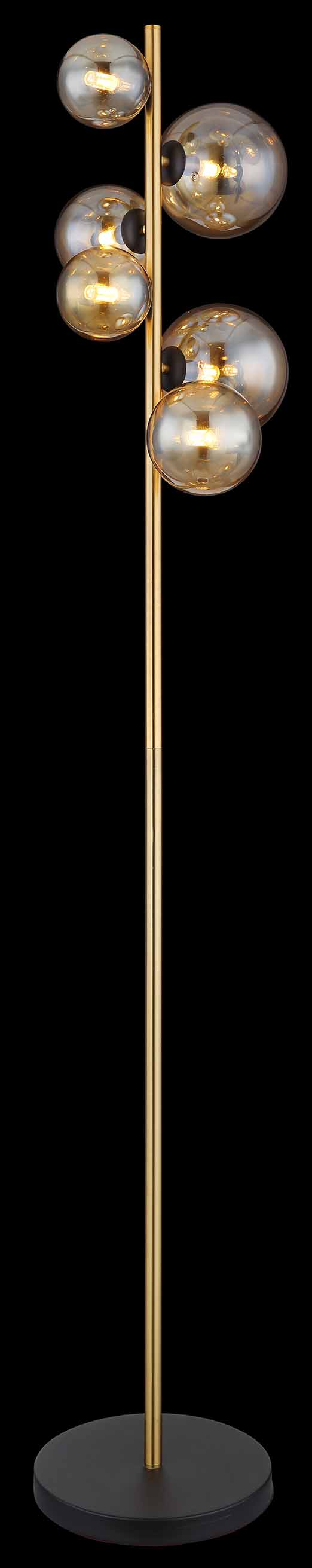 verticale-6-amberglasbol-vloerlamp-zwart-messing-globo-riha-variant-image3