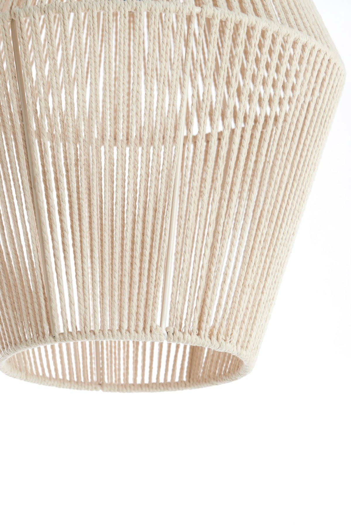 Light & Living Deya - beige juuttinen riippuvalaisin – mittapiirros