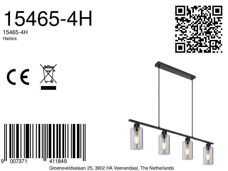moderne-metalen-zwarte-hanglamp-globo-hadera-variant-image8a
