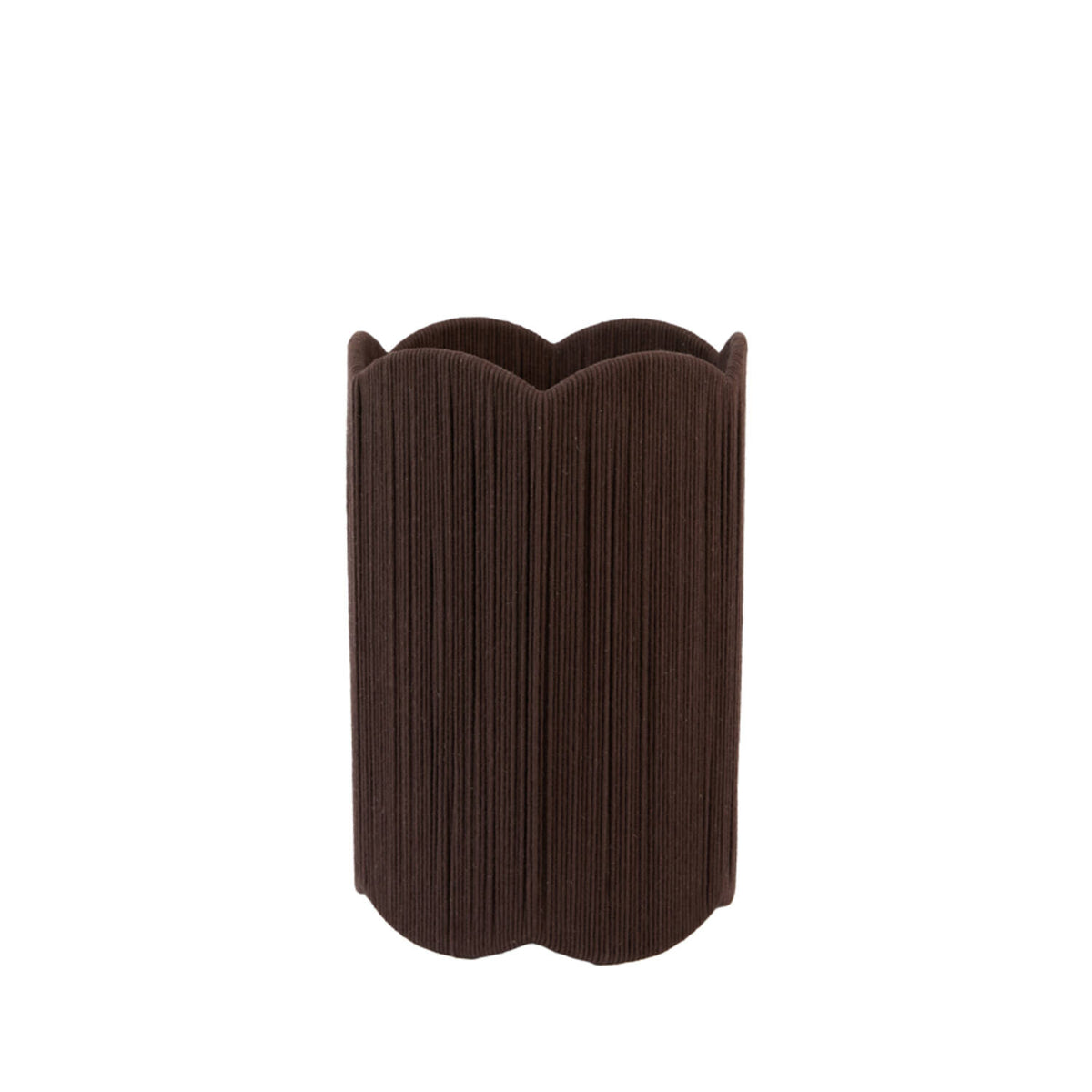 Middelgrote chocoladebruine lampenkap Light & Living Siva