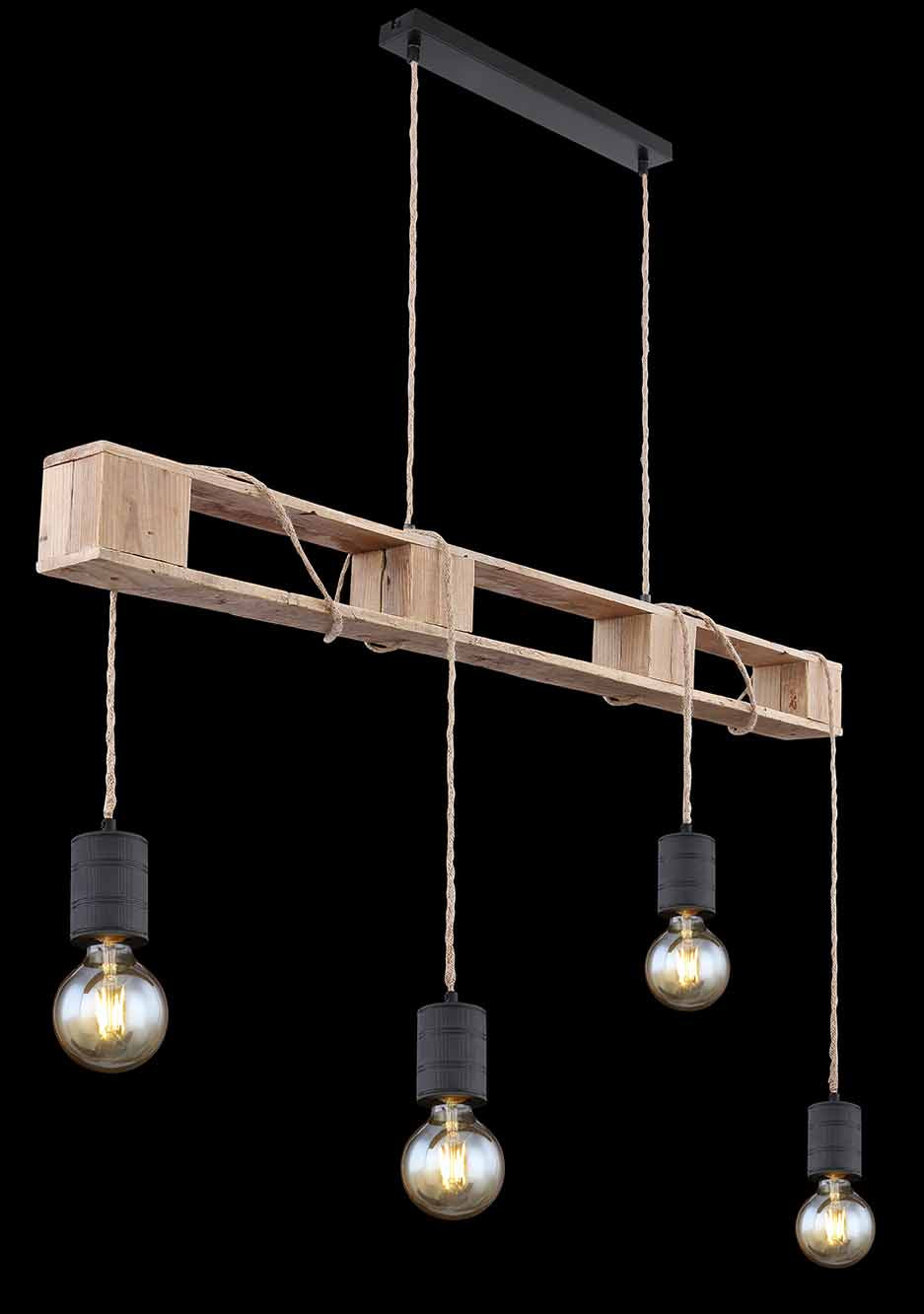 4-lichts-naturel-zwarte-hanglamp-hout-metaal-globo-joelle-variant-image3