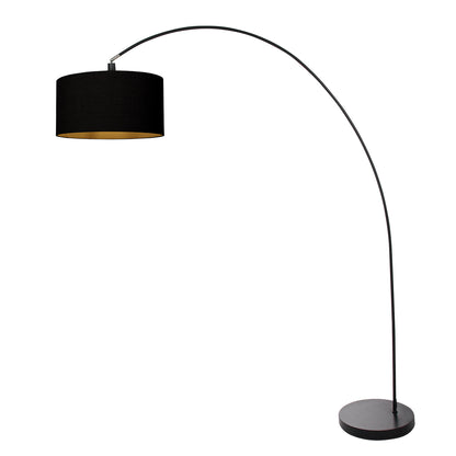 zwarte-boogvloerlamp-met-linnen-kap-en-goudkleurige-binnenzijde-mexlite-solva-variant-image1