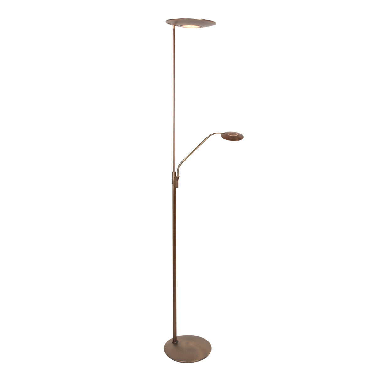 steinhauer-zenith-2-bronzen-vloerlamp-met-uplight-en-leesarm-main-image