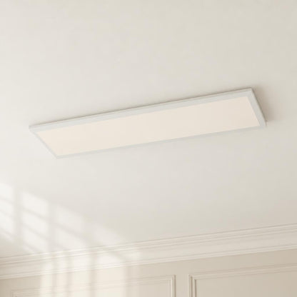 Plafon LED branco Obolg Rosi 80 cm – fotografia de ambiente