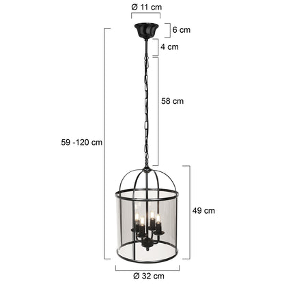 zwarte-4-lichts-lantaarnvormige-hanglamp-glas-metaal-steinhauer-pimpernel-variant-image7