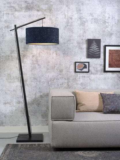 blauwe-linnen-bohemian-vloerlamp-good-mojo-andes-variant-image1