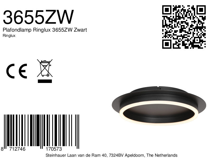zwarte-plafondlamp-met-ronde-verlichting-steinhauer-ringlux-variant-image8a
