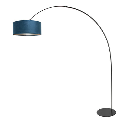 staande-booglamp-zwart-met-blauwe-kap-anne-lighting-curve-variant-image1